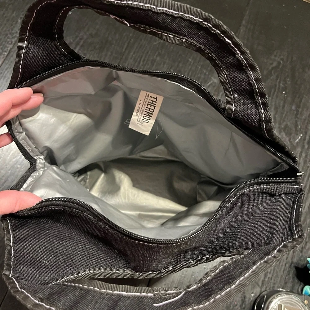Rays by Thermos Purple‎ and Black Lunch Bag